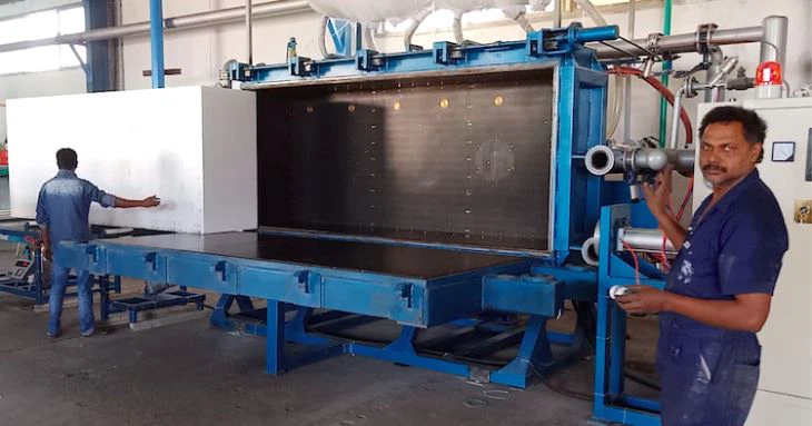 3m Auto Air Cooling EPS Block Molding Machine